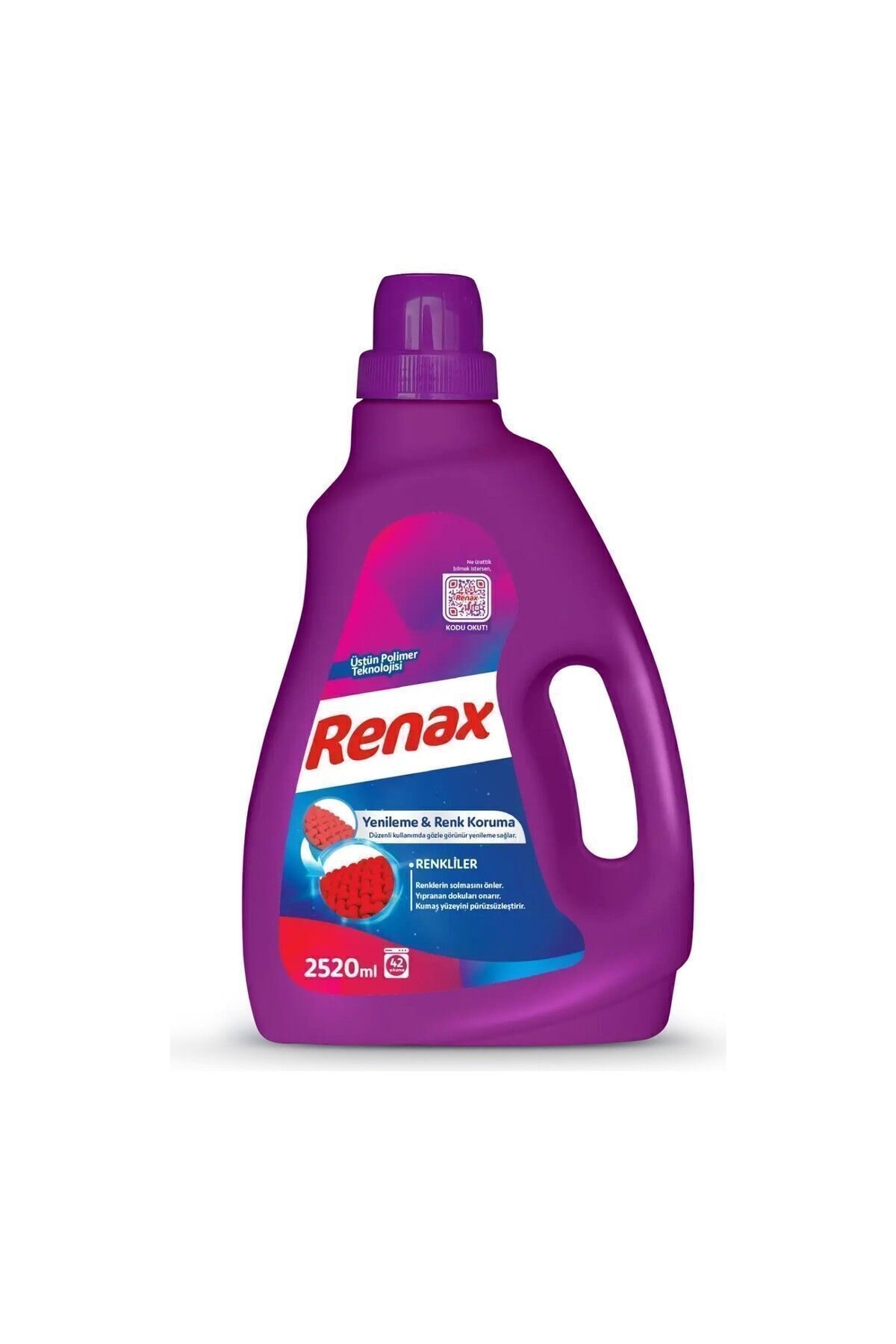 RENAX Sıvı Çamaşır Deterjanı Renkliler 2520 ml