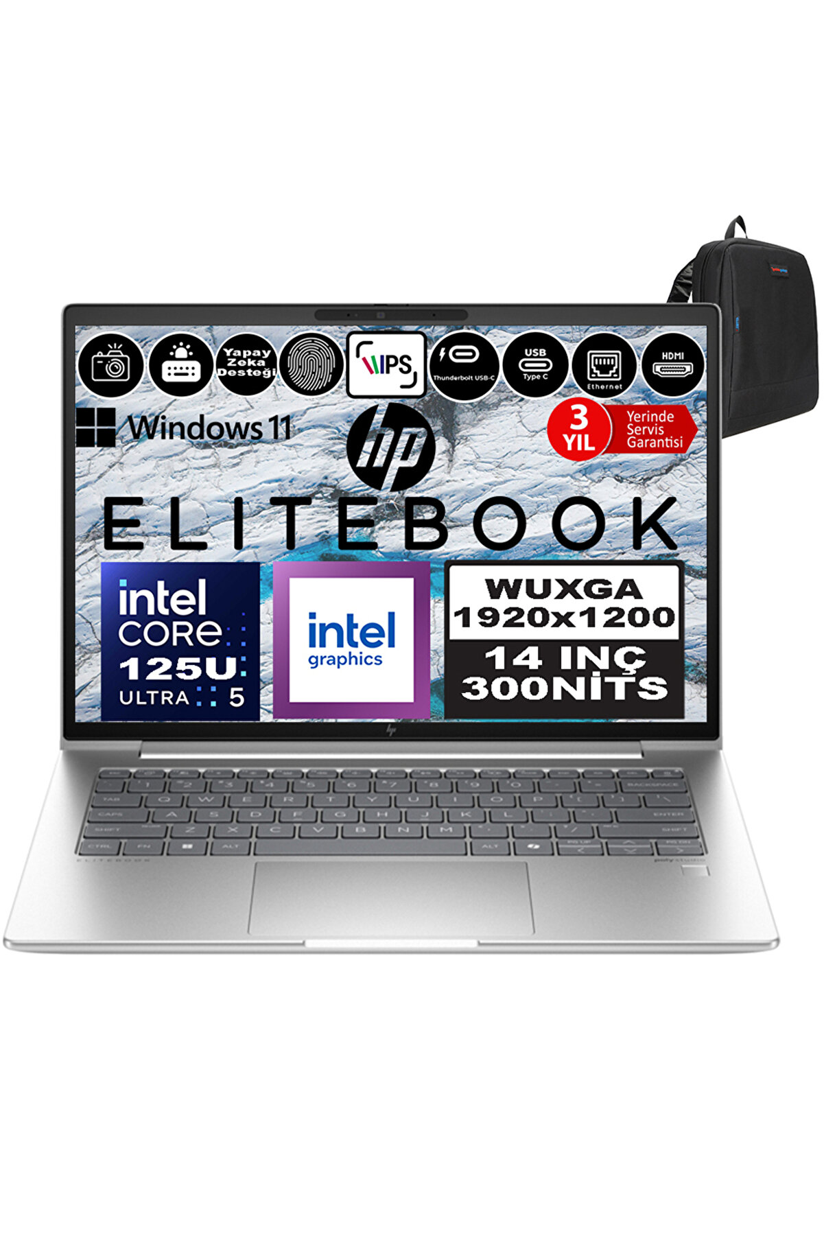 Elitebook 640 G11 Ultra 5 125U 16GB 512GB SSD 14