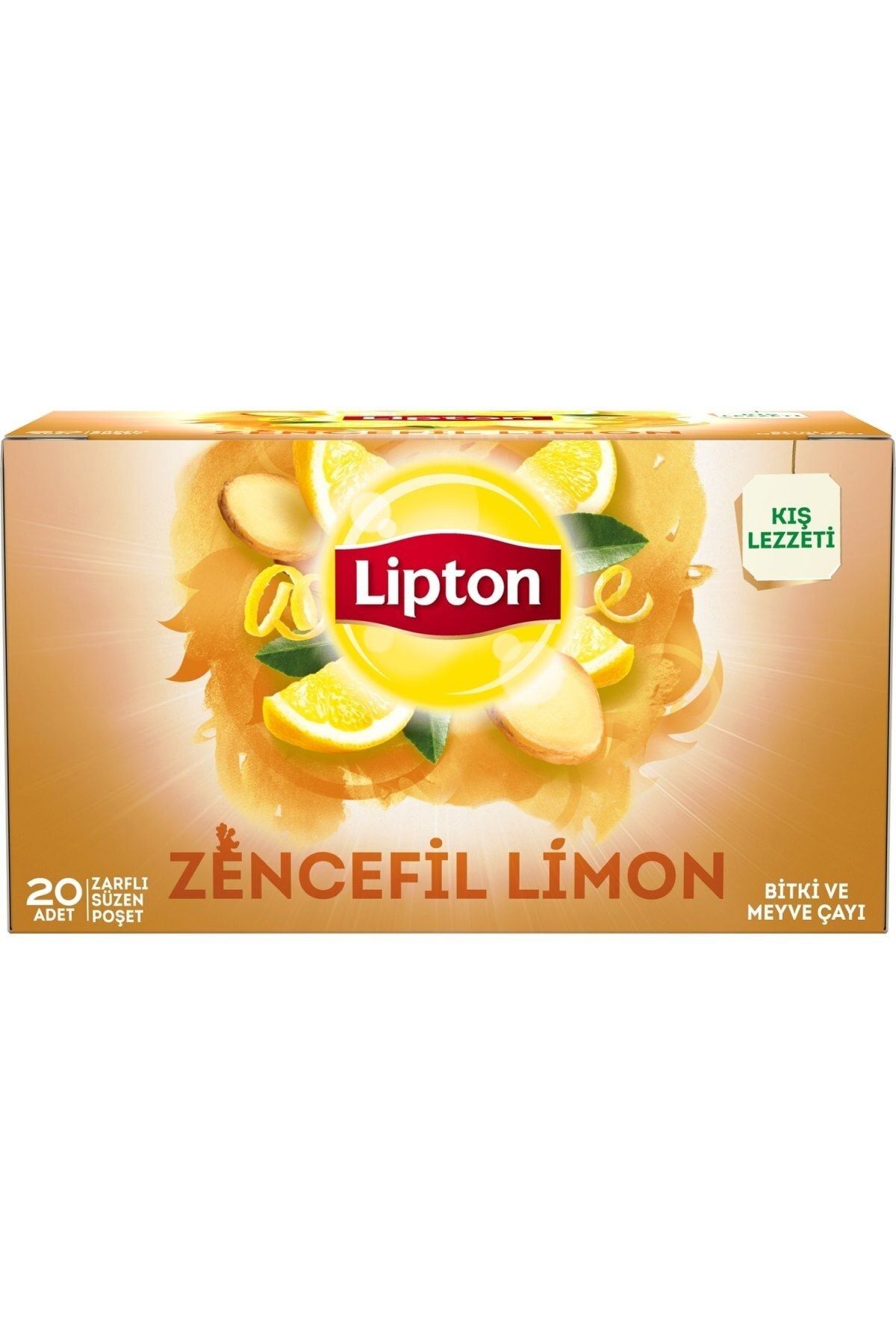 Lipton Lipton Bitki Çayı Zencefil Limon 20'Li Bardak Poşet 40 G