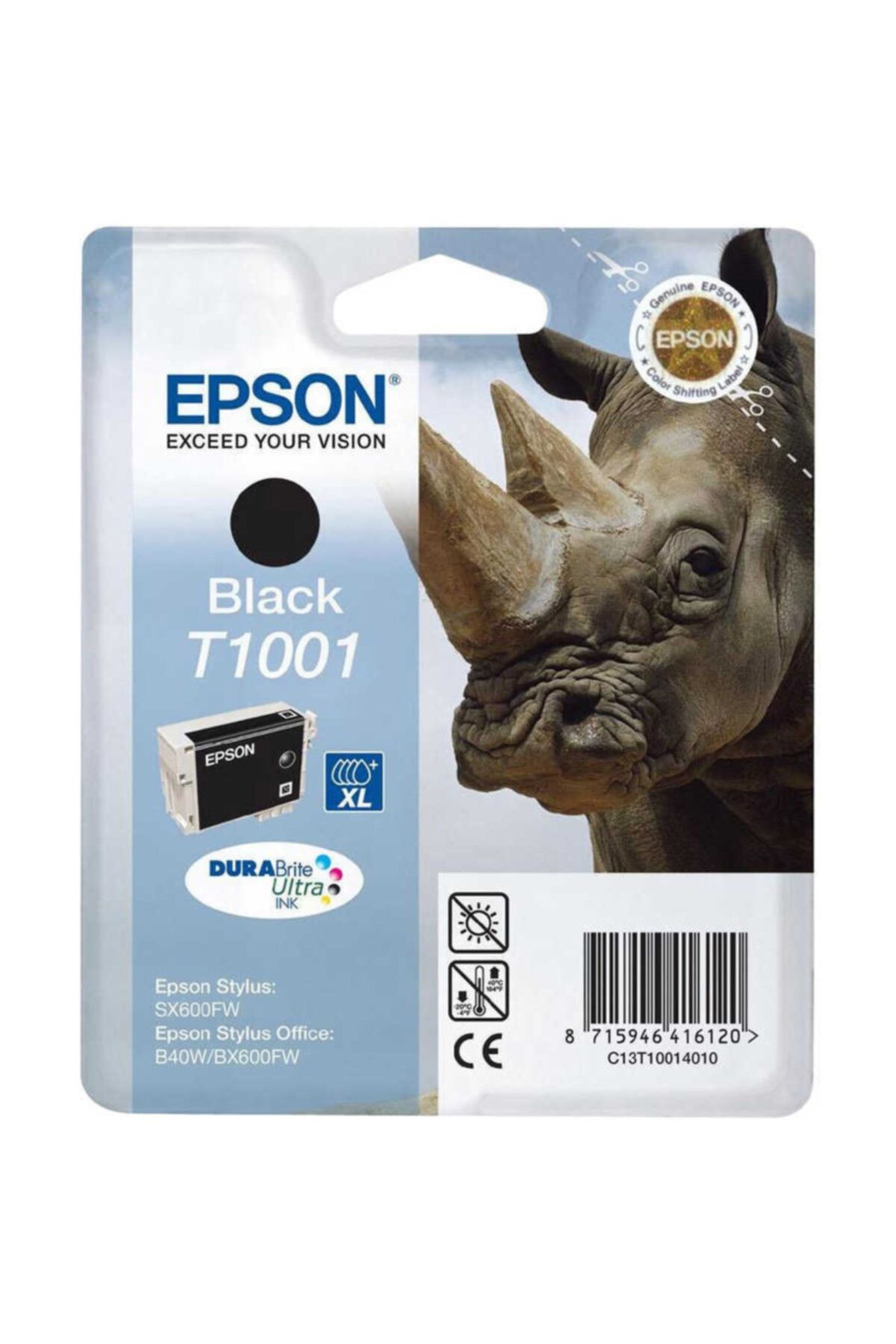 Epson T1001-c13t10014020 Siyah Kartuş
