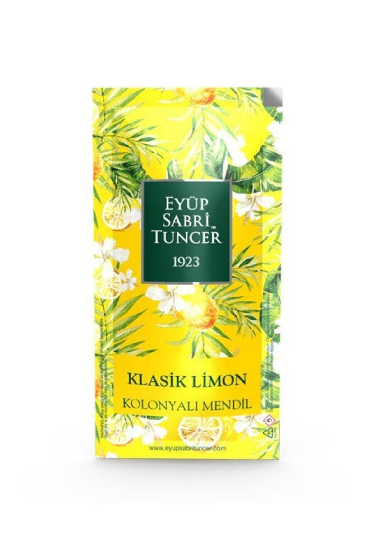 Eyüp Sabri Tuncer Klasik Limon Kolonyalı Mendil Küçük 150 Li Paket