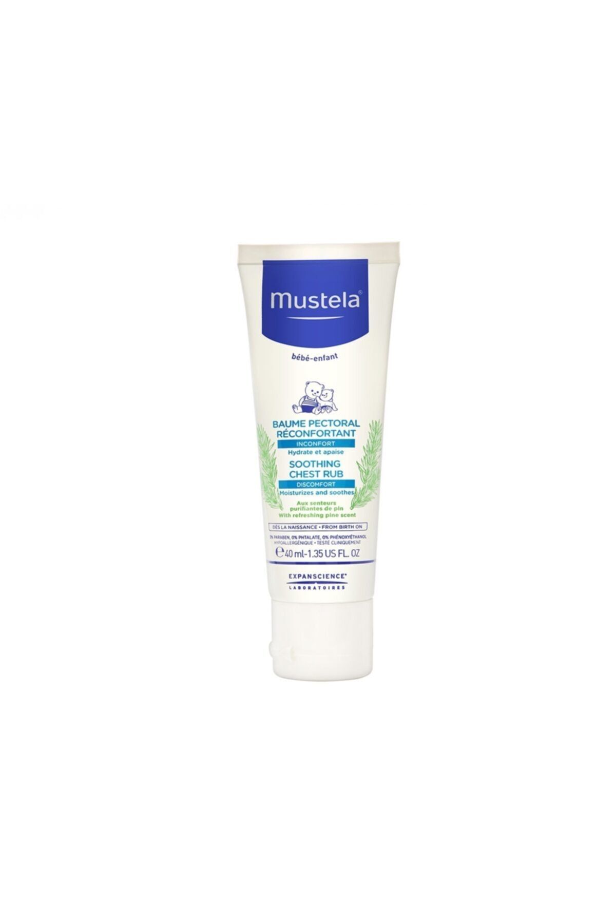 Mustela Soothing Chest Balm 40 ml