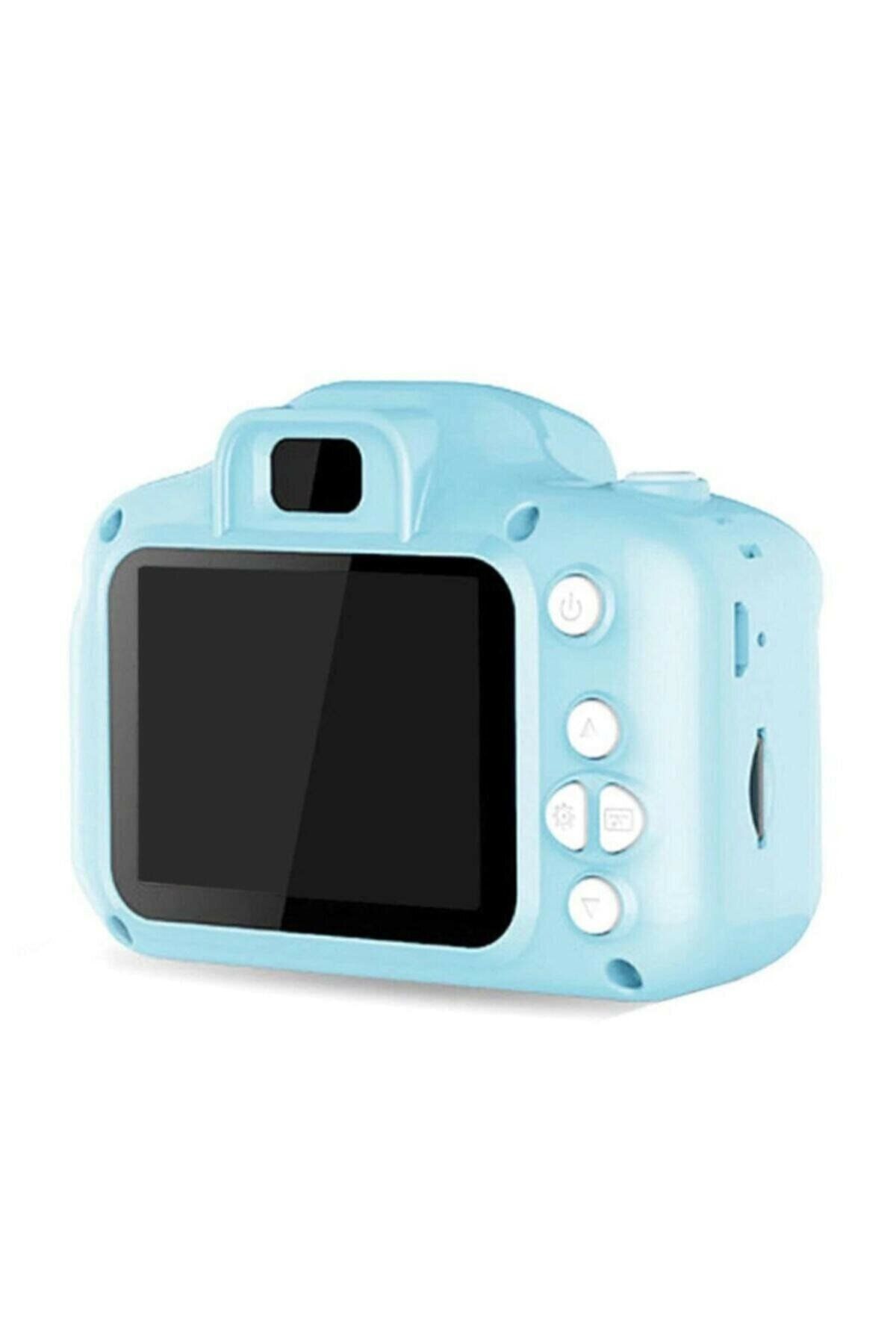 whitetech Mavi Renk Mini 1080p Hd Çocuk Kamera Dijital Fotoğraf Makinesi 2.0 Inç Ekran