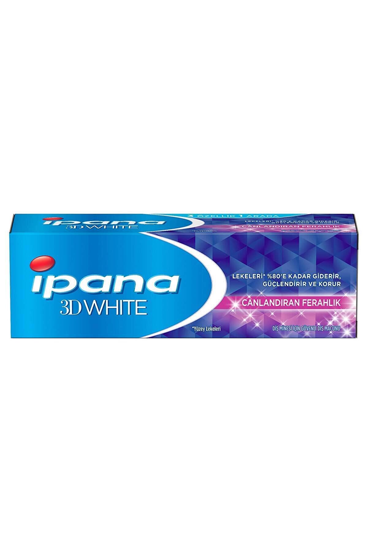 İpana Ipana 3 Boyutlu Beyazlık Diş Macunu Canlandıran Ferahlık 75
