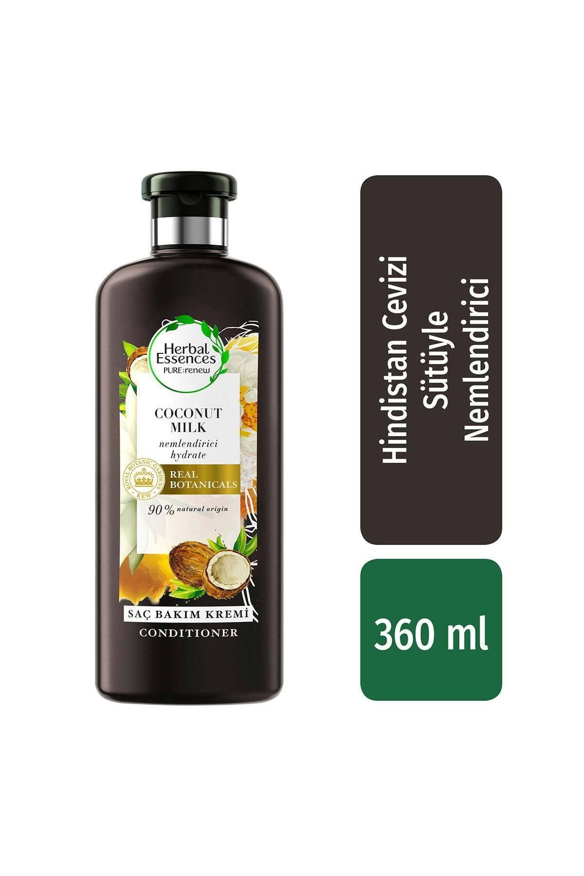 Herbal Essences Saç Bakım Kremi Nemlendirici Hindistan Cevizi Sütü 360 ml