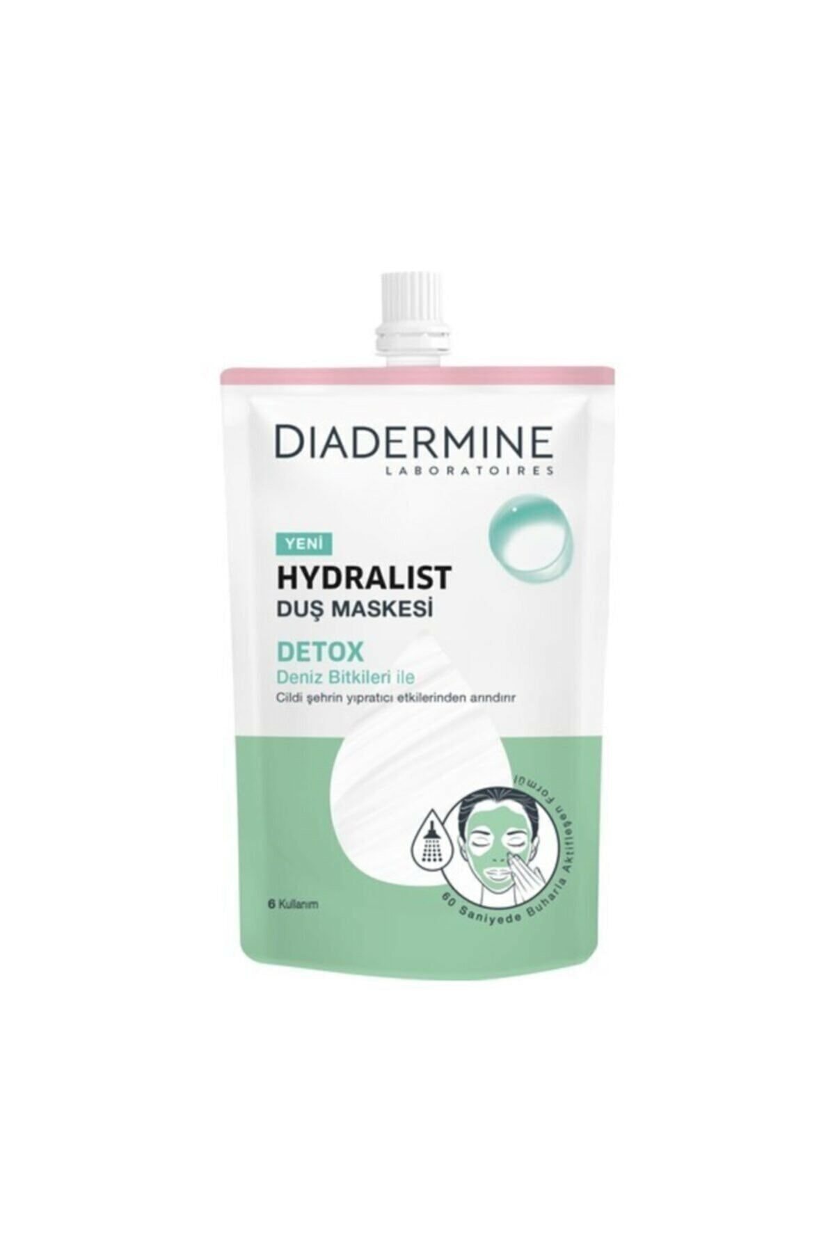 Diadermine Hydralist Duş Maskesi Detox 4015100308419