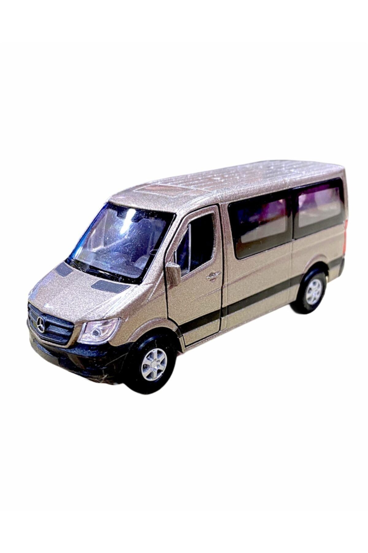 WELLY Metal Mercedes-benz Sprinter-gri Oyuncak Minibüs