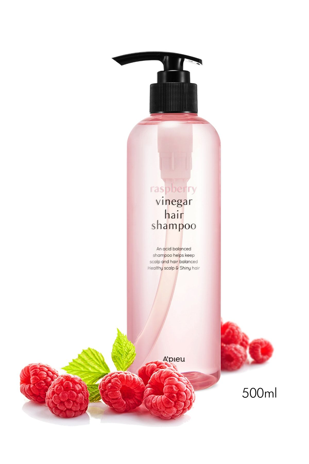 Missha Canlı, Parlak Ve Güçlü Görünen Saçlar Için Ahududu Sirkeli Şampuan Raspberry Vinegar Hair Shampoo