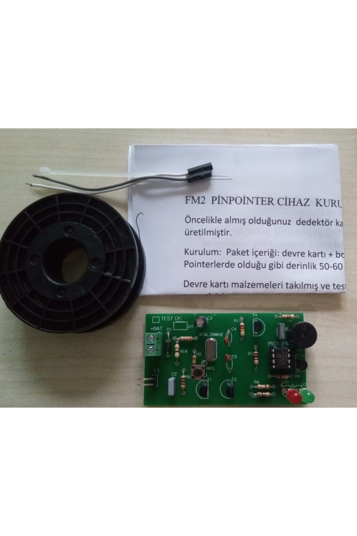 Genel Markalar Pinpointer Dedektör Kit Tip3