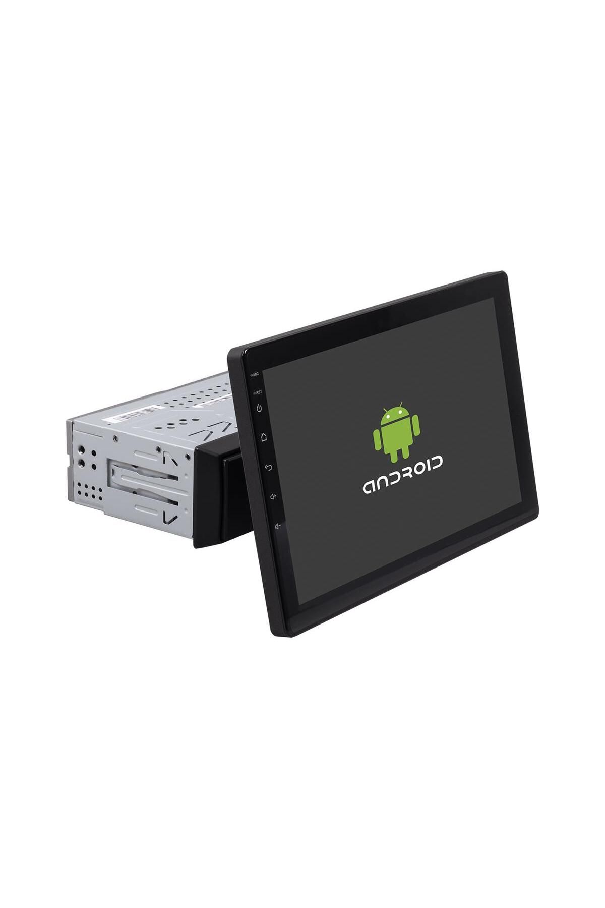 Mobass Mb-110a Android Teyp 10.1'' Oynar Kafa Android Multimedya Tek Din 360 Universal Teyp Garantili