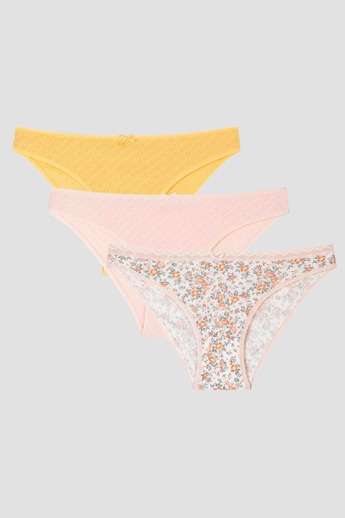 Penti Printed Pointel 3lü Slip