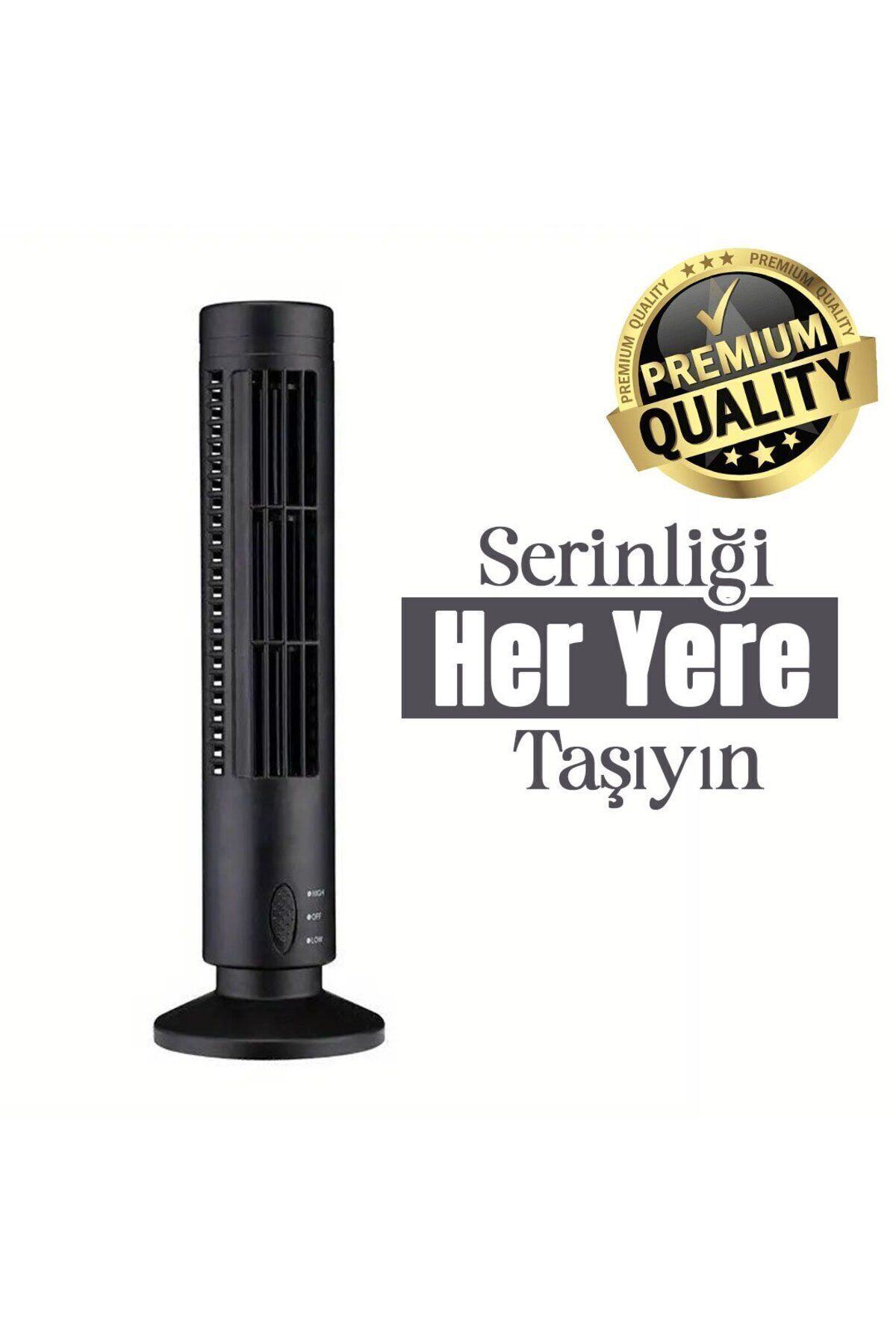maximart Kule Tipi USB Masaüstü Vantilatör