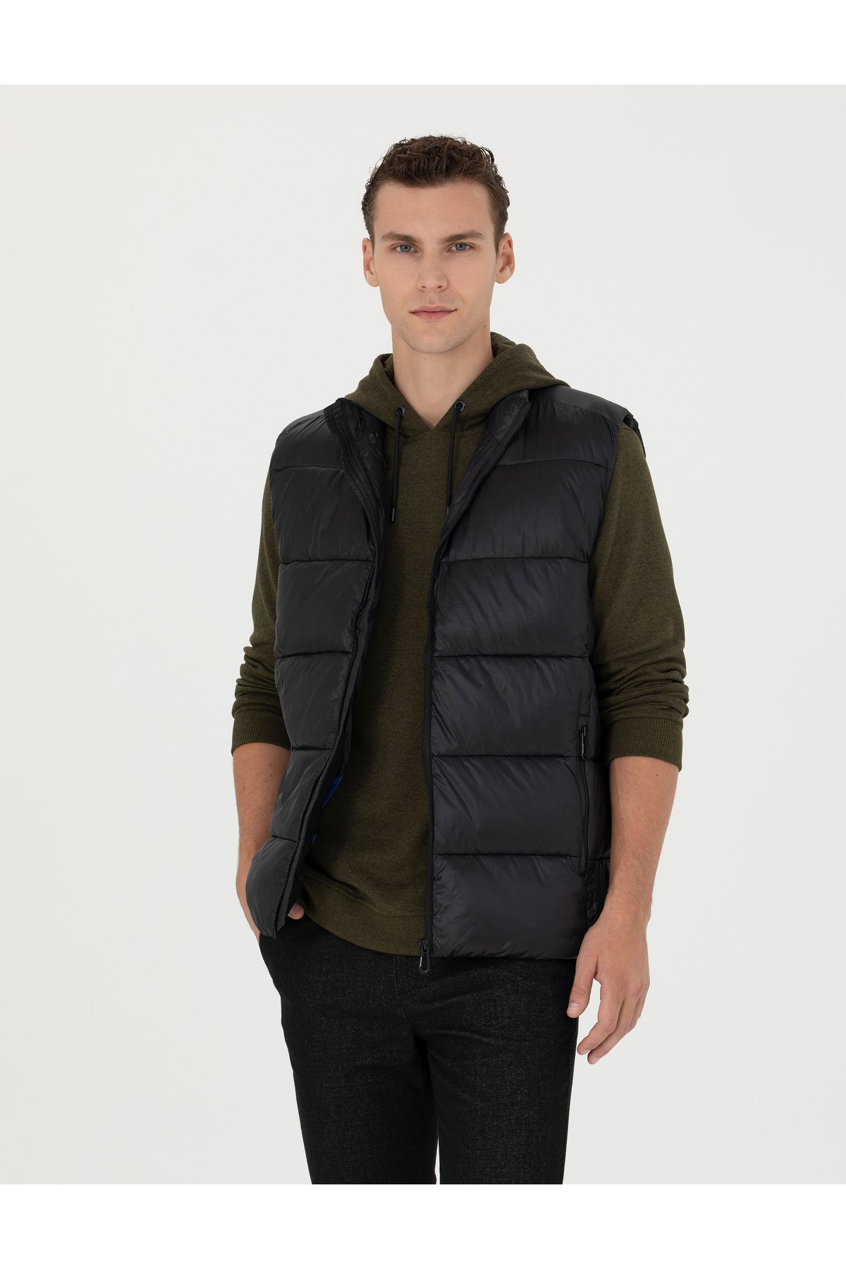 Pierre Cardin Siyah Yelek 50277245-vr046