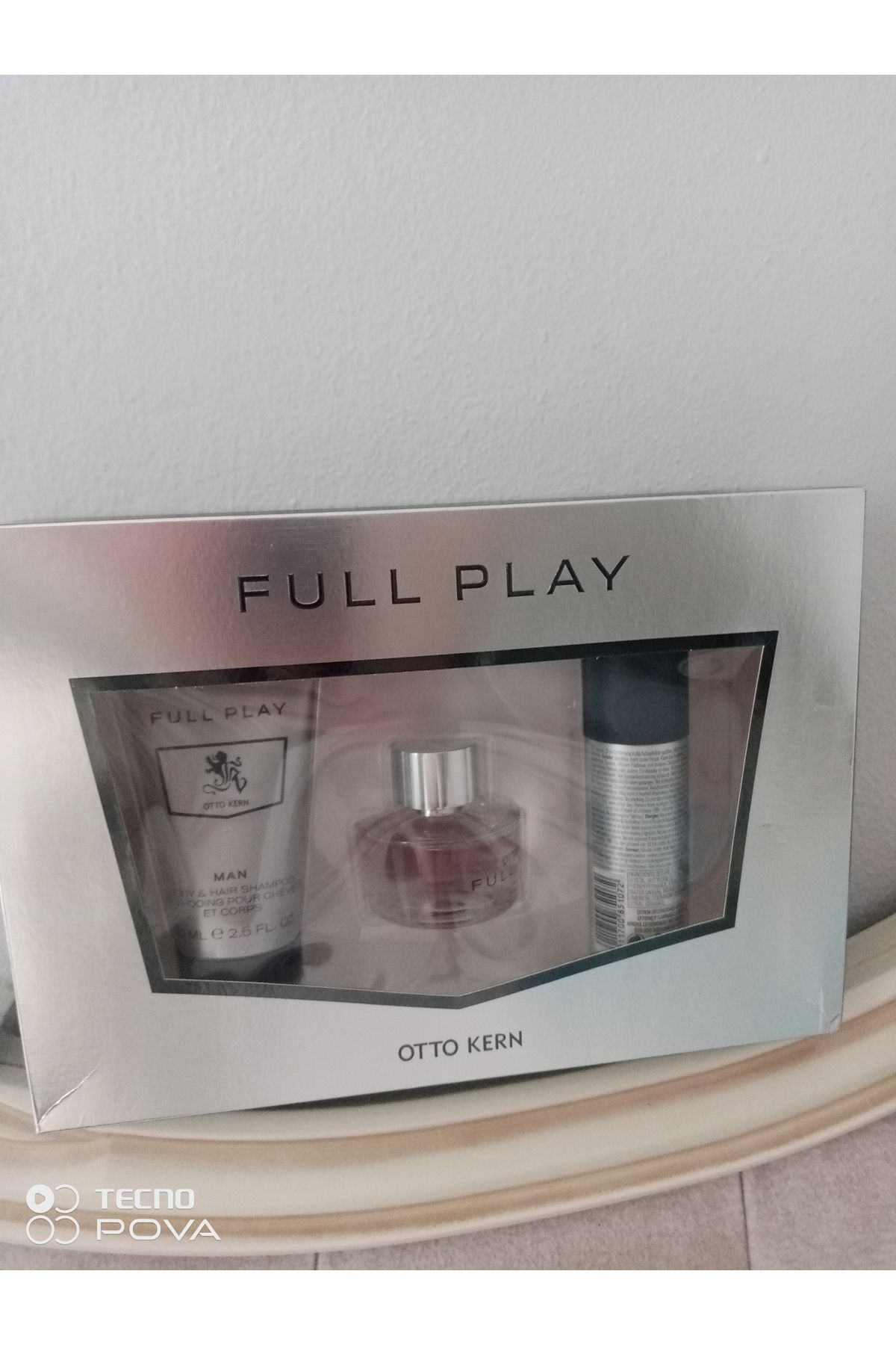 Otto Kern Full Play edt 30ml erkek parfüm seti