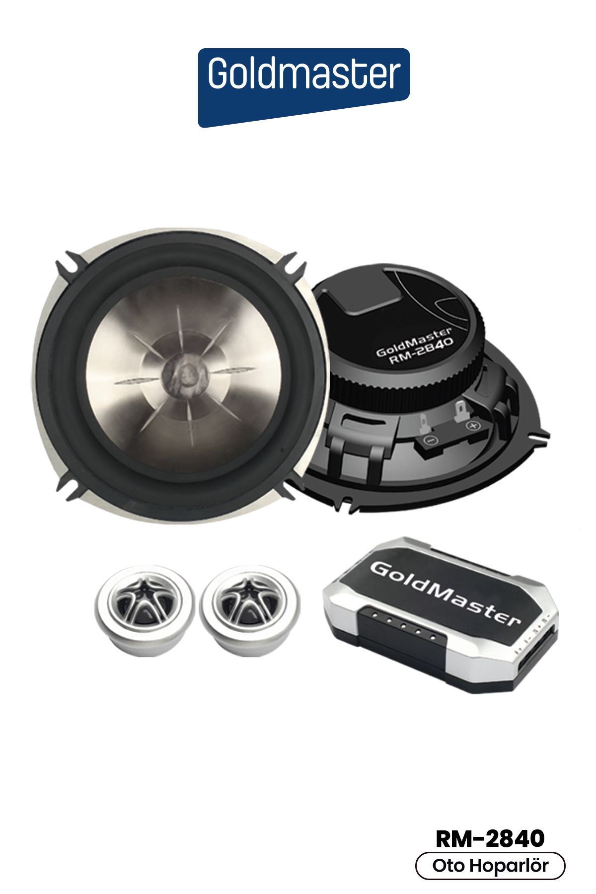 GoldMaster Rm-2840 Midrange 2 li Tweeter set