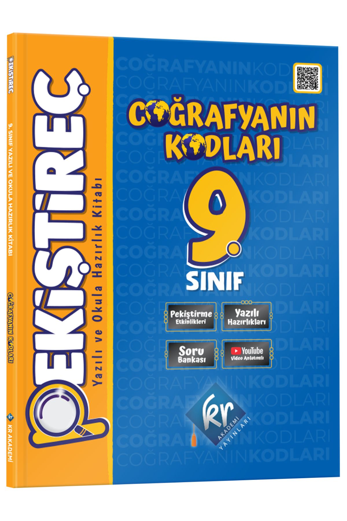 KR Akademi Yayınları Coğrafyanın Kodları 9. Sınıf Coğrafya Pekiştireç Yazılı Ve Okula Hazırlık Kitabı
