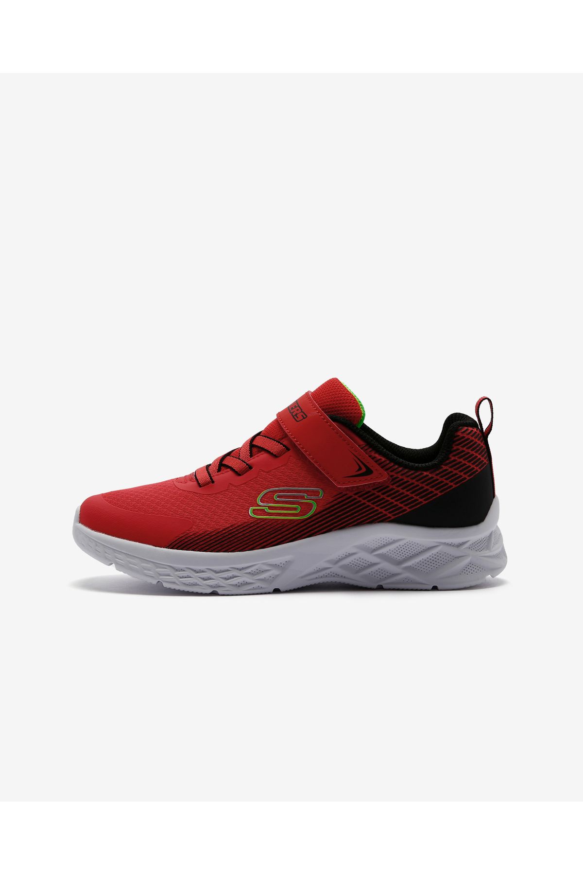 Skechers Microspec Ii - Zovrix Büyük Erkek Çocuk Kırmızı Spor Ayakkabı 403924l Rdbk