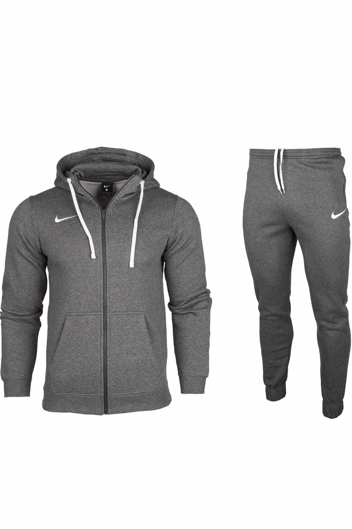 Nike Takım Erkek Eşofman Takım Gri