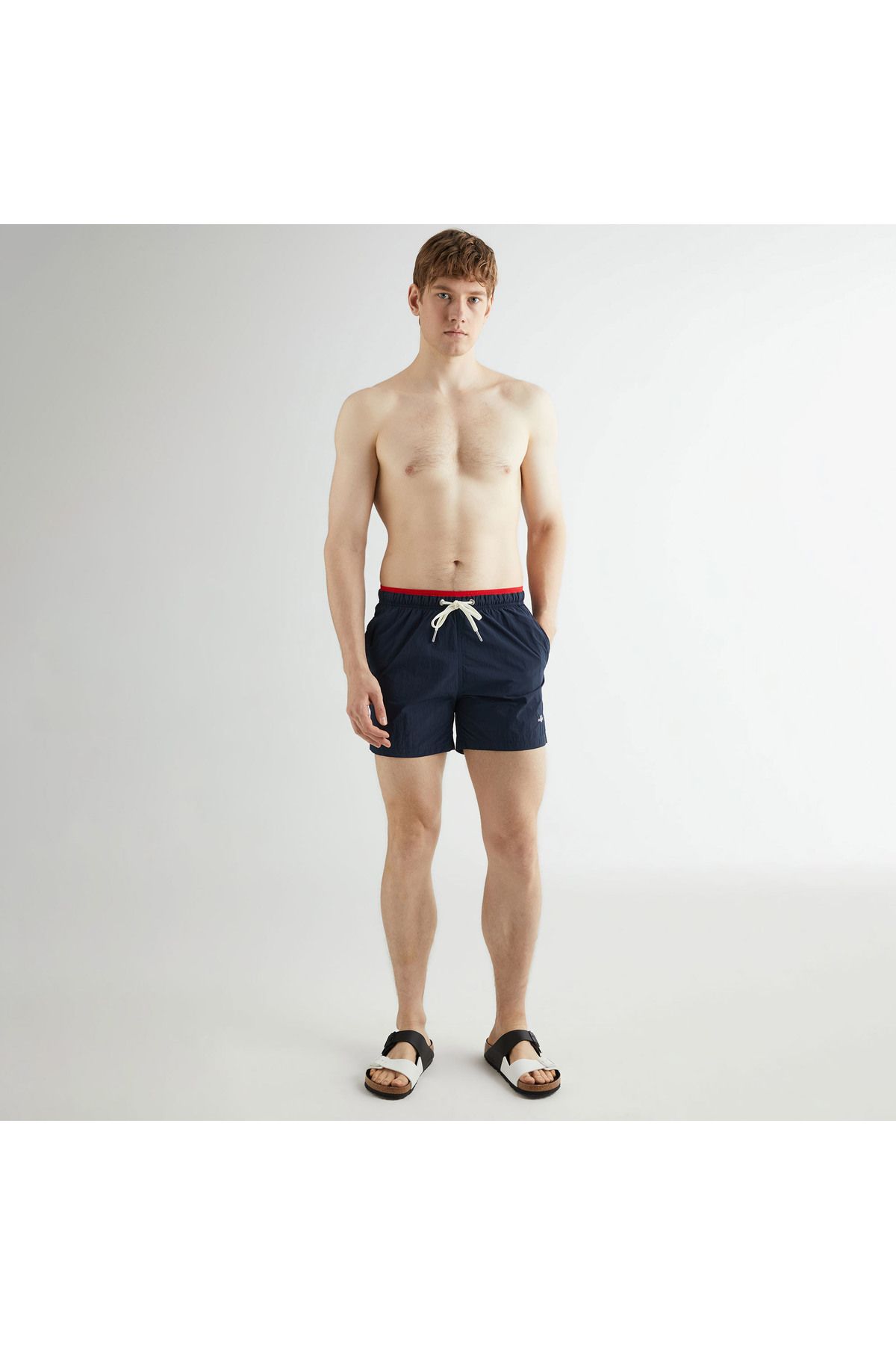 Gant Erkek Lacivert Regular Fit Mayo Şort
