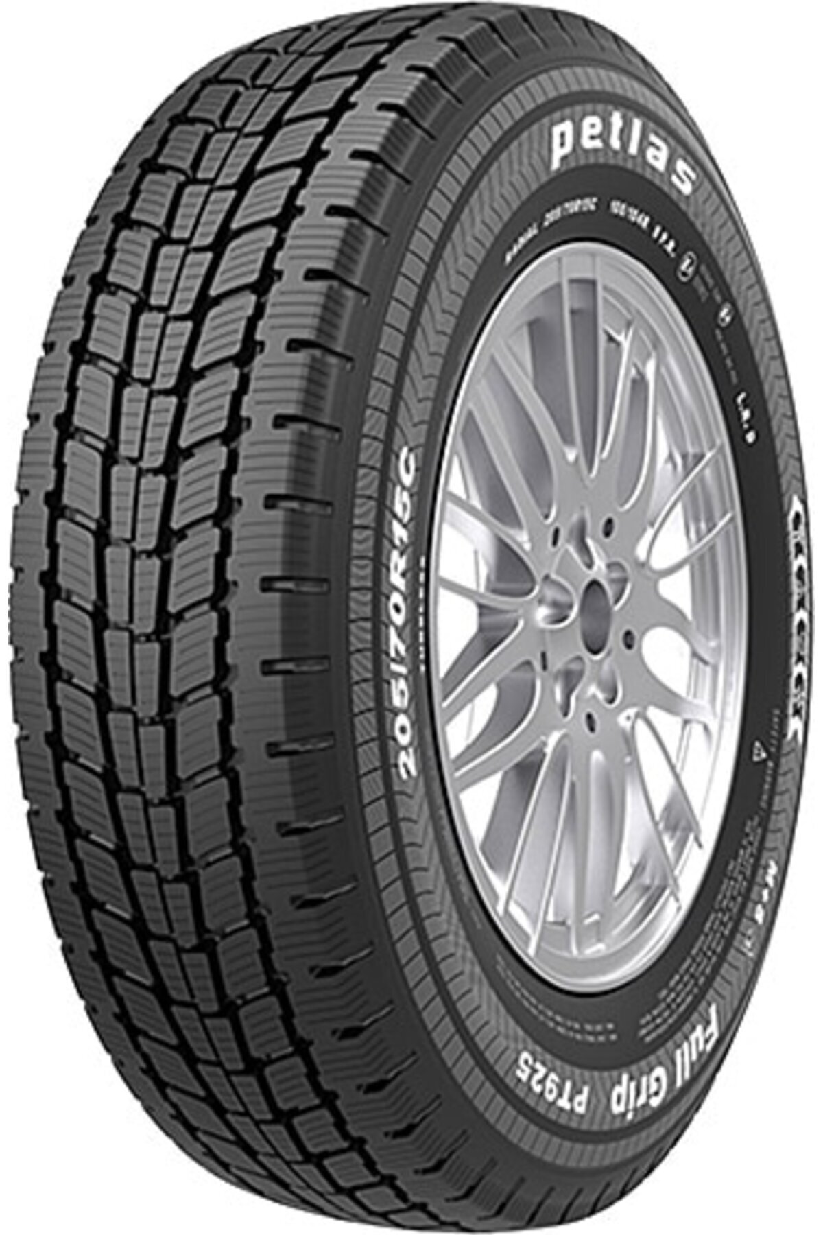 205/65 R16 C TL 107/105T 8PR FULL GRIP PT925 PETLAS 2024