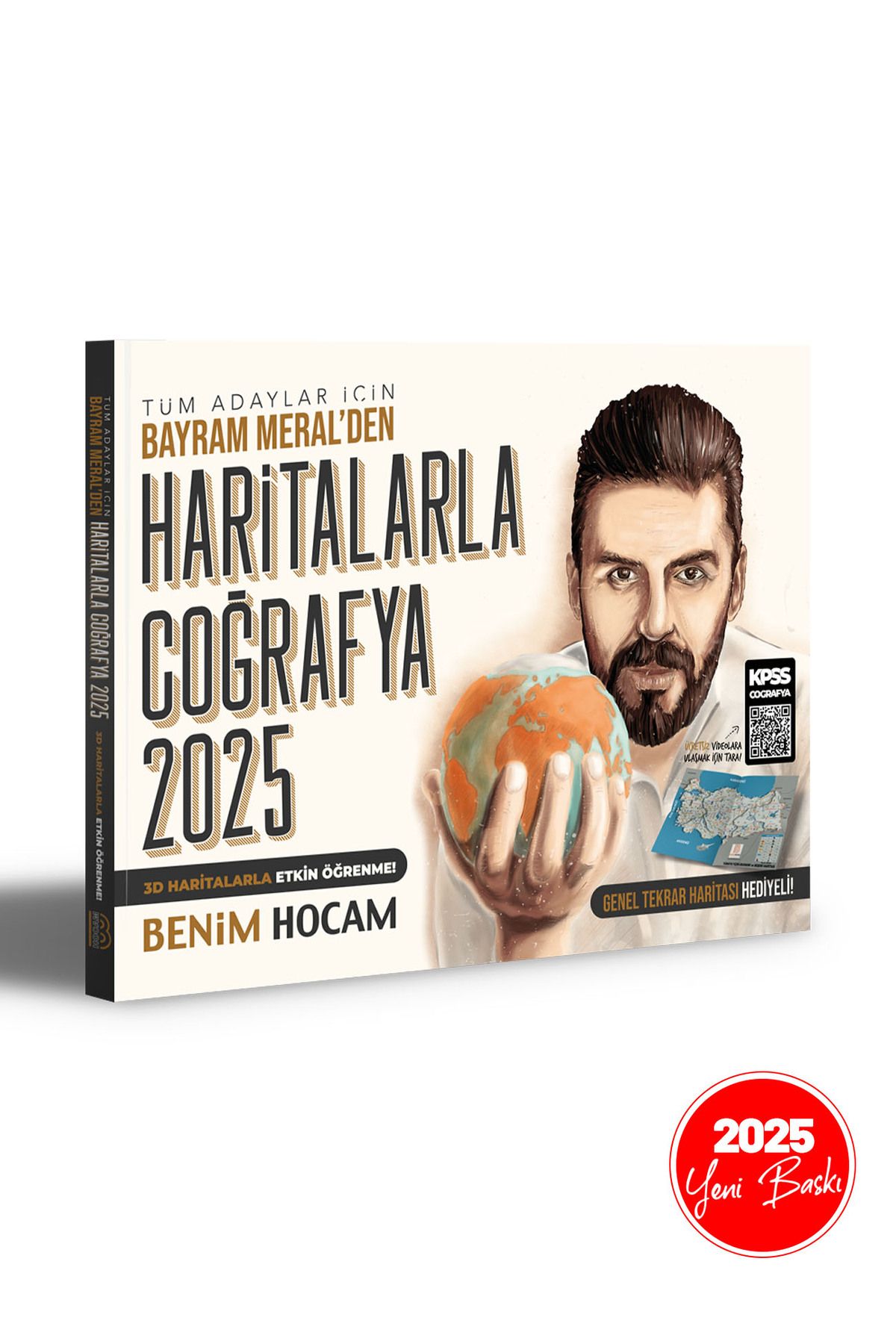 Benim Hocam Yayınları 2025 Tüm Adaylar İçin Haritalarla Coğrafya Benim Hocam Yayınları