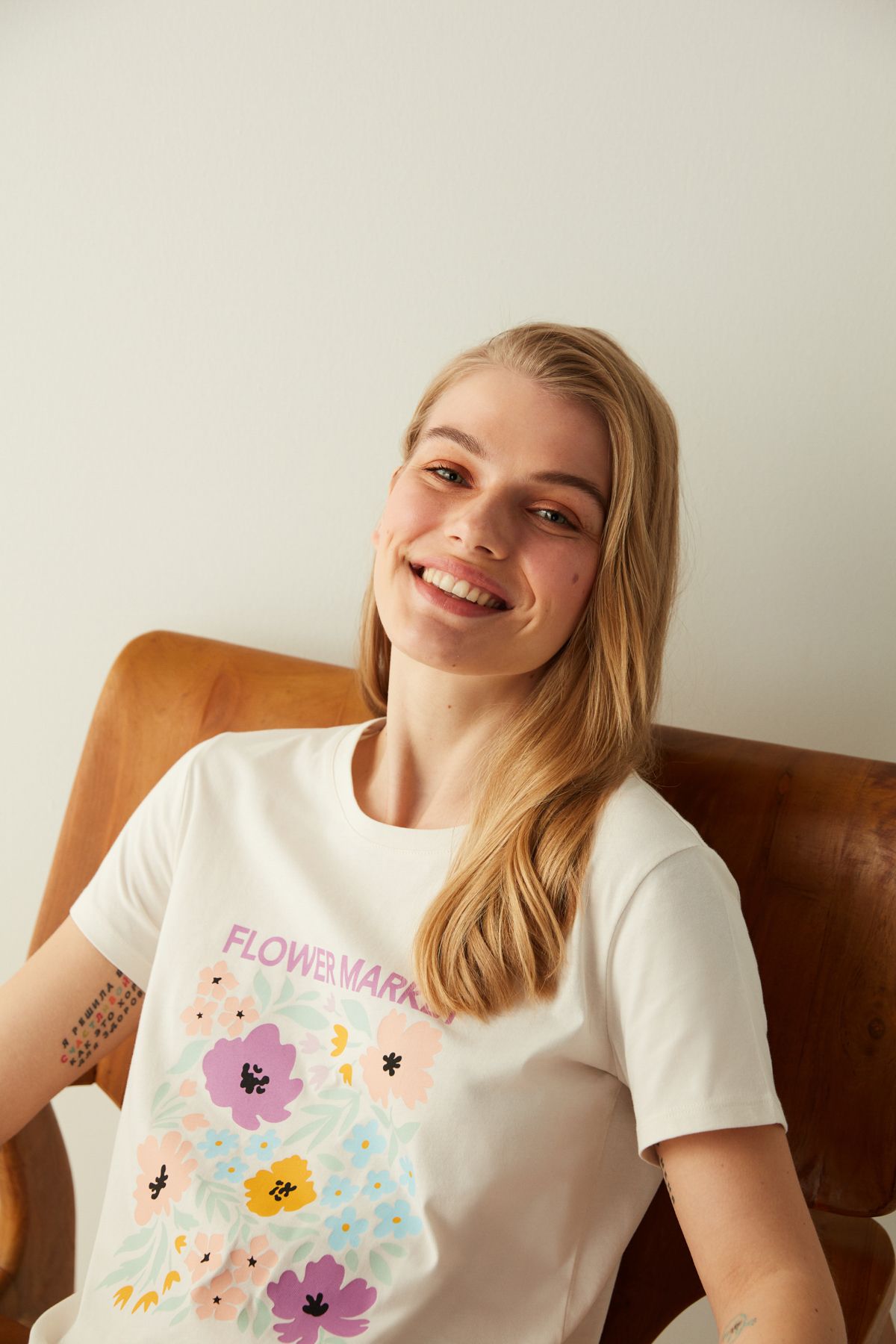 Penti Çiçek Desenli Şortlu Pijama Takımı