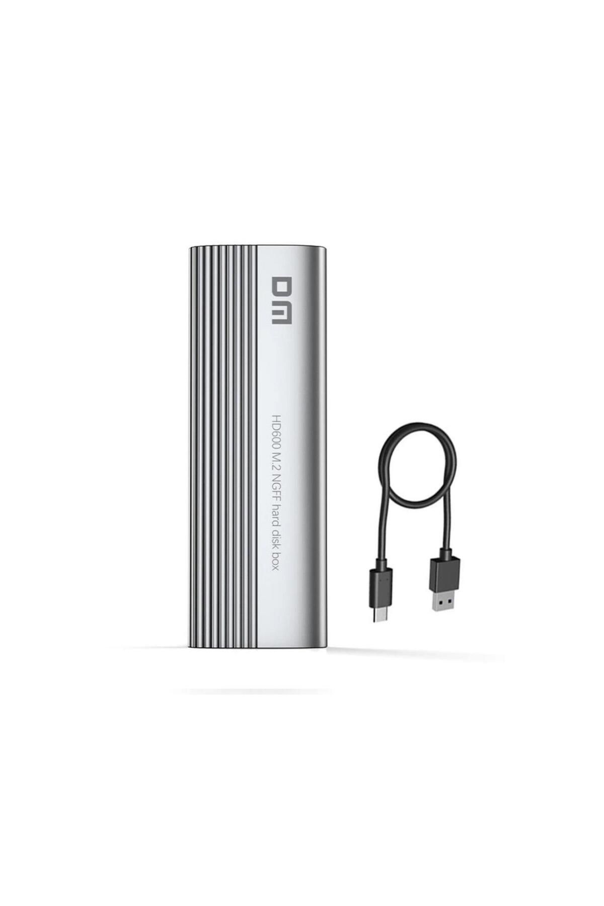 DM Hd600 Type-c 3.2 Gen1 B&m/b Key M.2 Ngff Ssd Kutusu