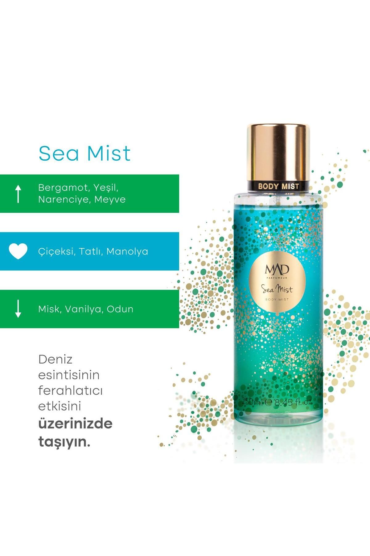 Mad Parfüm Mad Sea Mist 250 ml Body Mist