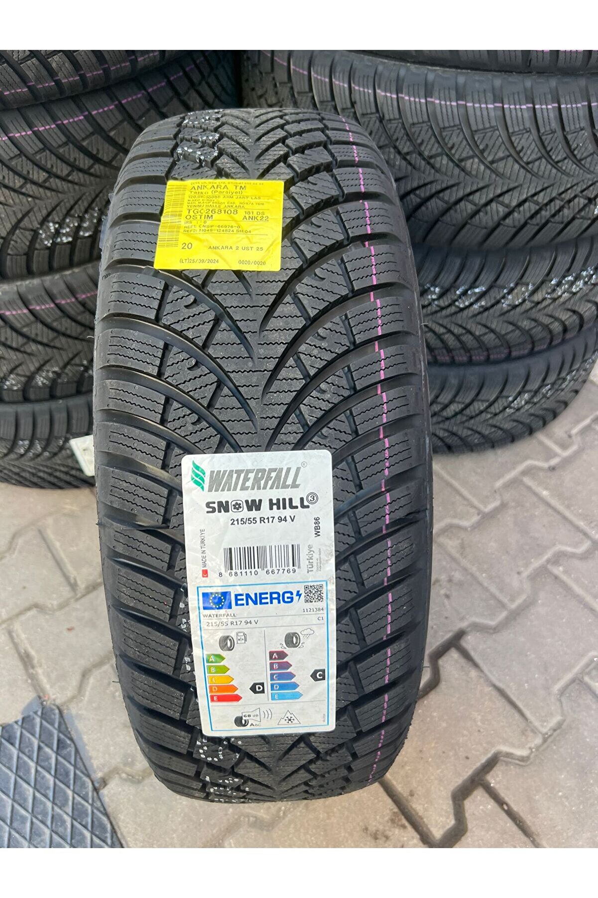 215/55R17 94V SNOWHİLL 3 KIŞLIK LASTİK 2025 TARİHLİ