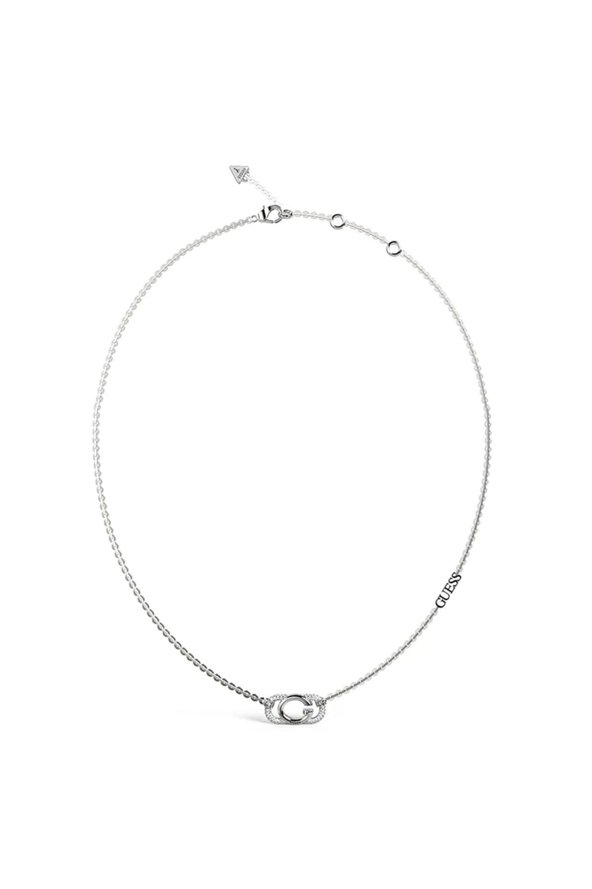 Guess Jgujubn04509jwrhtu Kadın Metalik Gri Kolye Jgujubn04509jwrhtu
