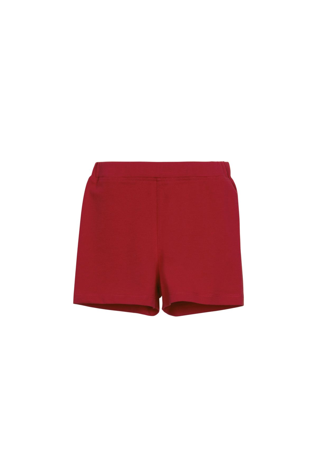 LOVETTI Kırmızı Basic Kız Çocuk Dans Şort