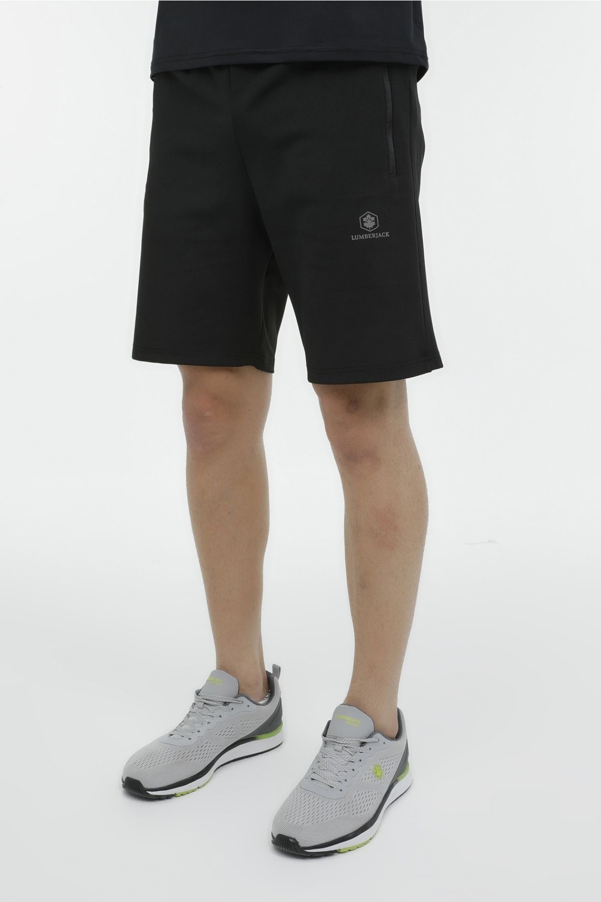 Lumberjack M-CT101 BSC PES SHORT 4FX Siyah Erkek Şort
