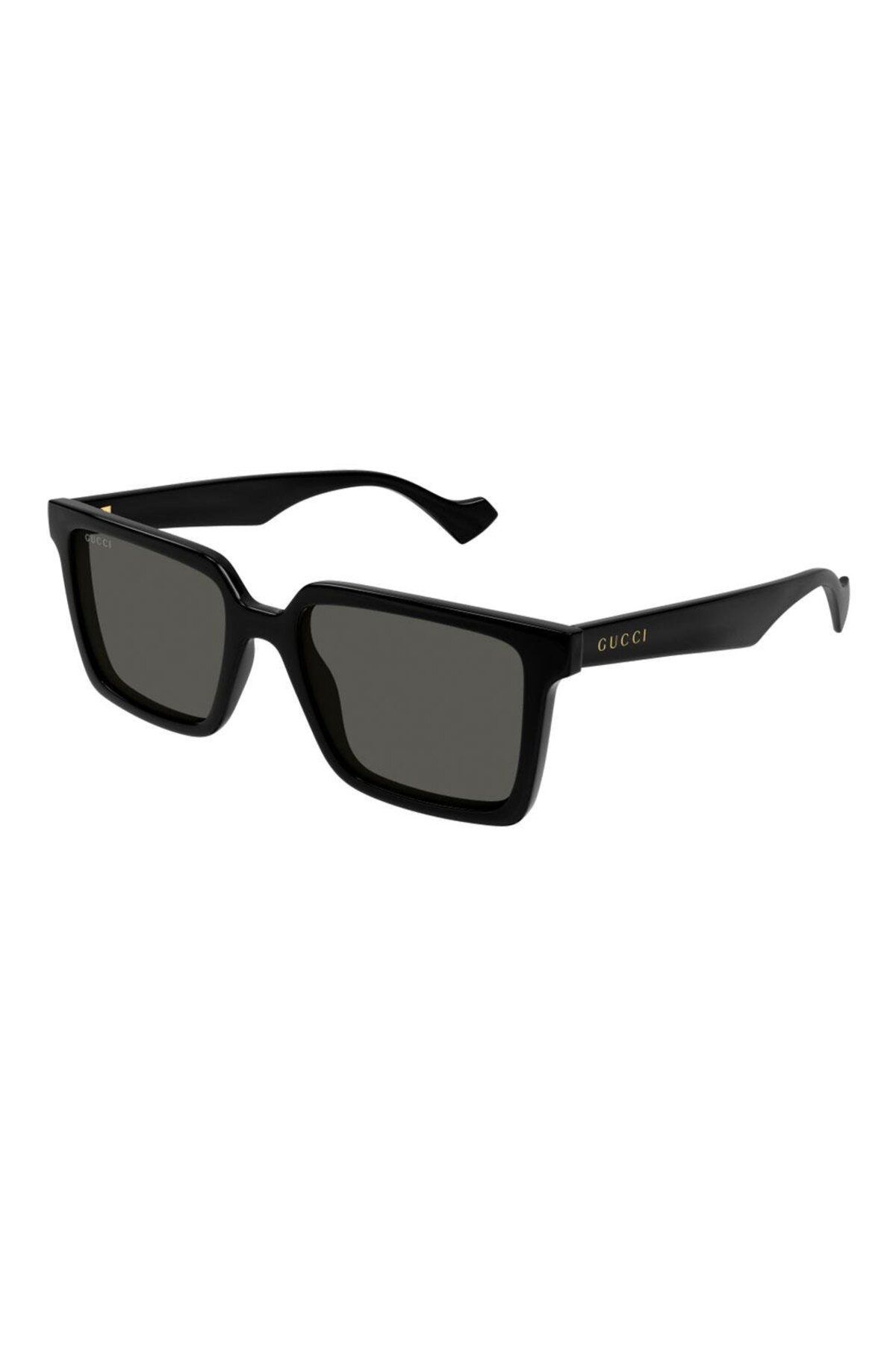 Gucci GC1540S00155 Kadın Güneş Gözlüğü Siyah Kemik Çerçeve Füme Lens UV400