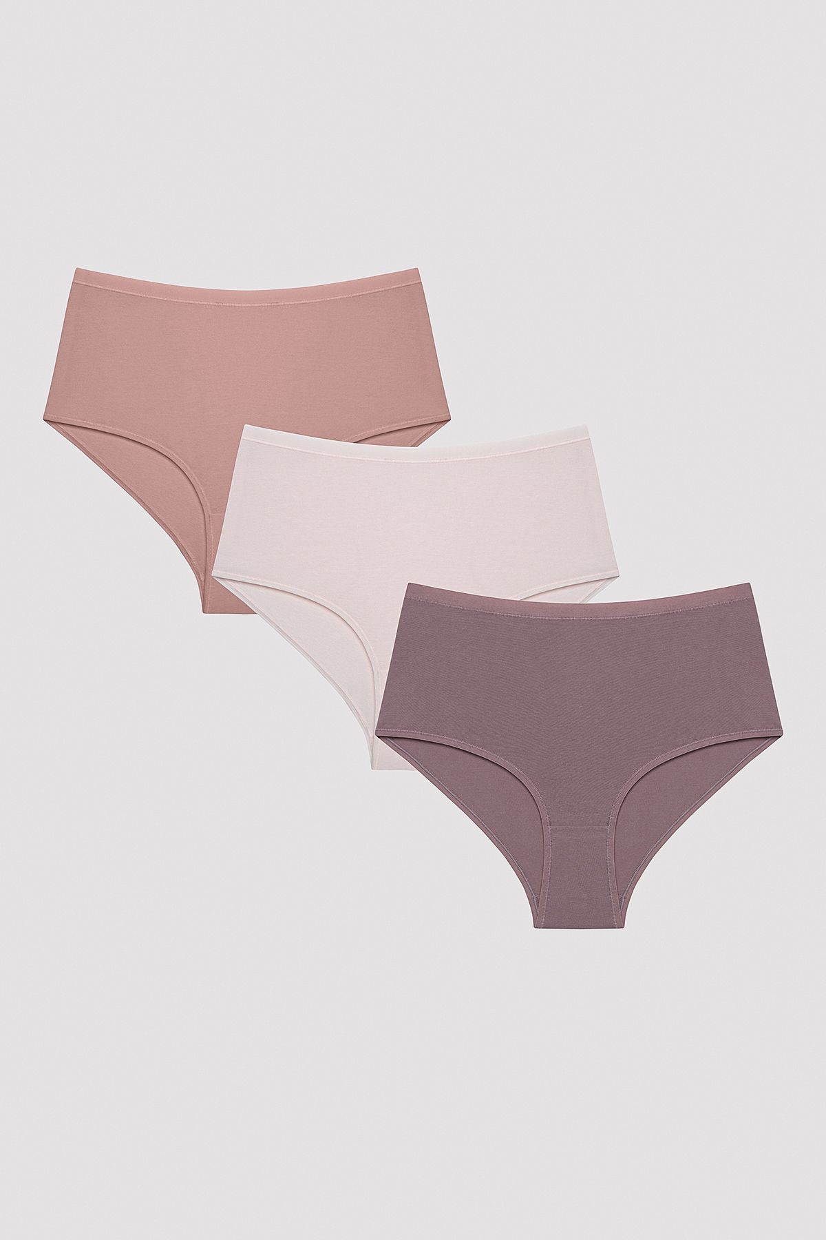 Penti Essentials 3lü Yüksek Bel Slip Külot