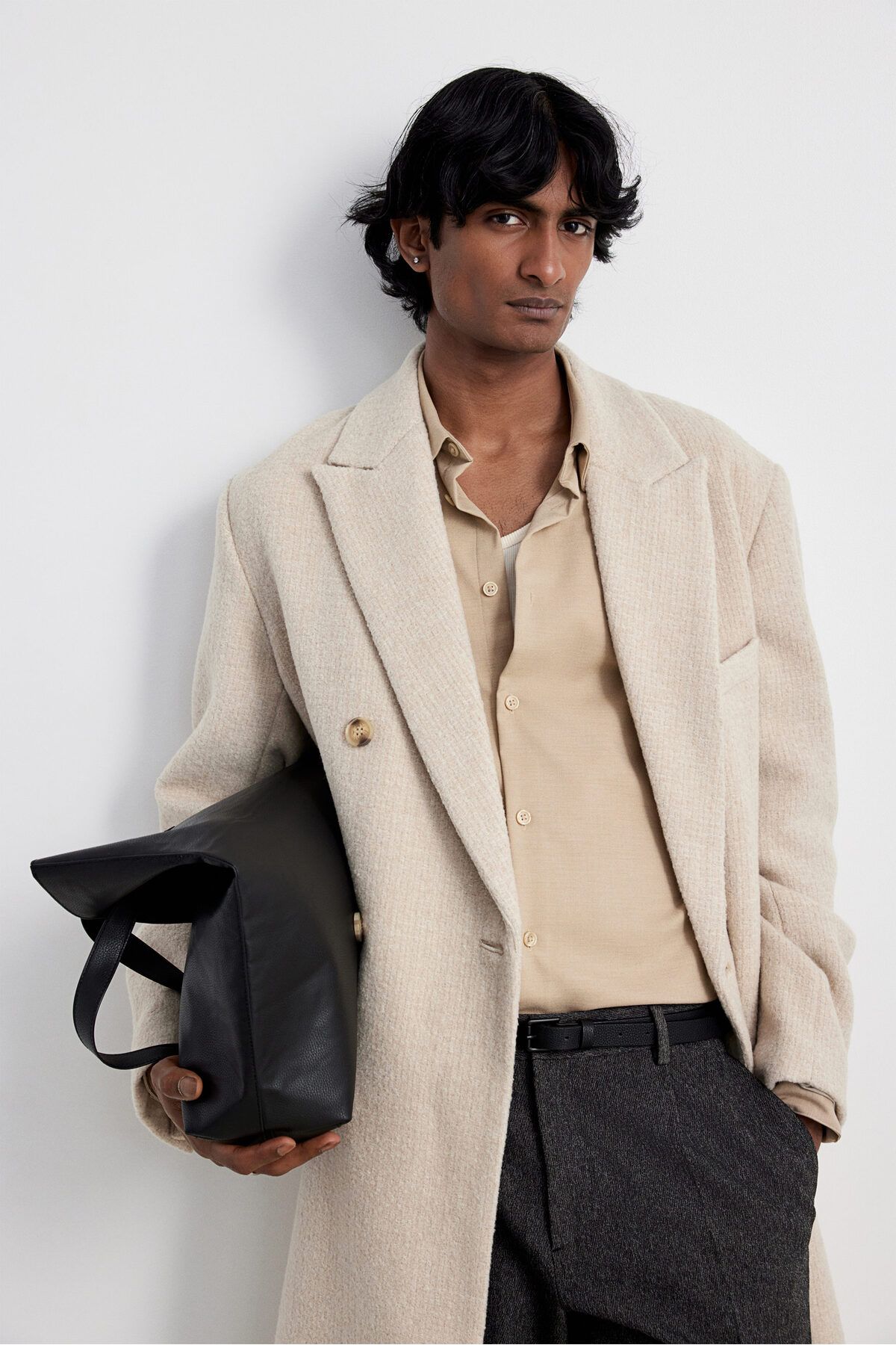 H&M Regular Fit Gabardin Gömlek