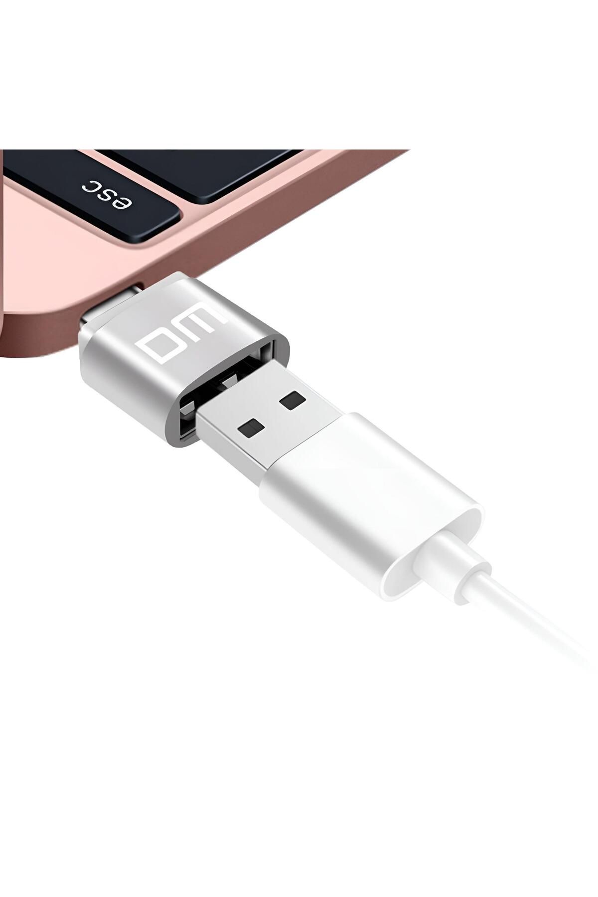 DM Ad002 Type-c To Usb-a Otg Çevirici Dönüştürücü Adaptör