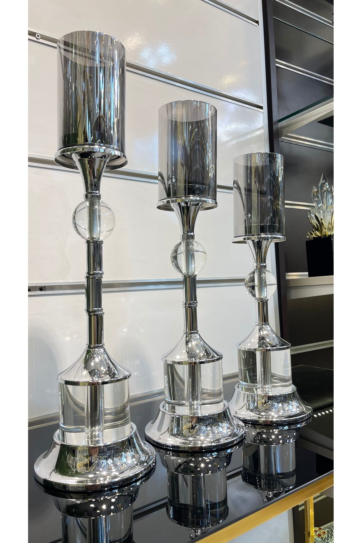 Rma Home Kristal Mumluk Şamdan