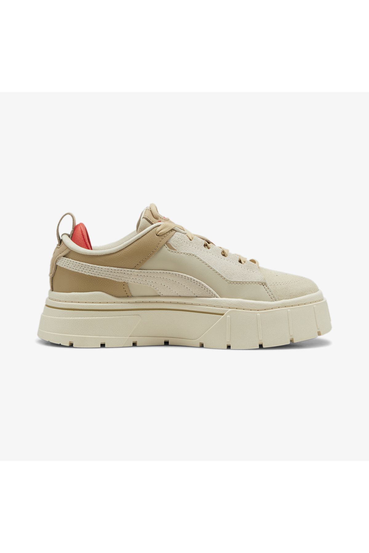 Puma Mayze Stack Xpl No Filter Kadın Krem Spor Ayakkabı