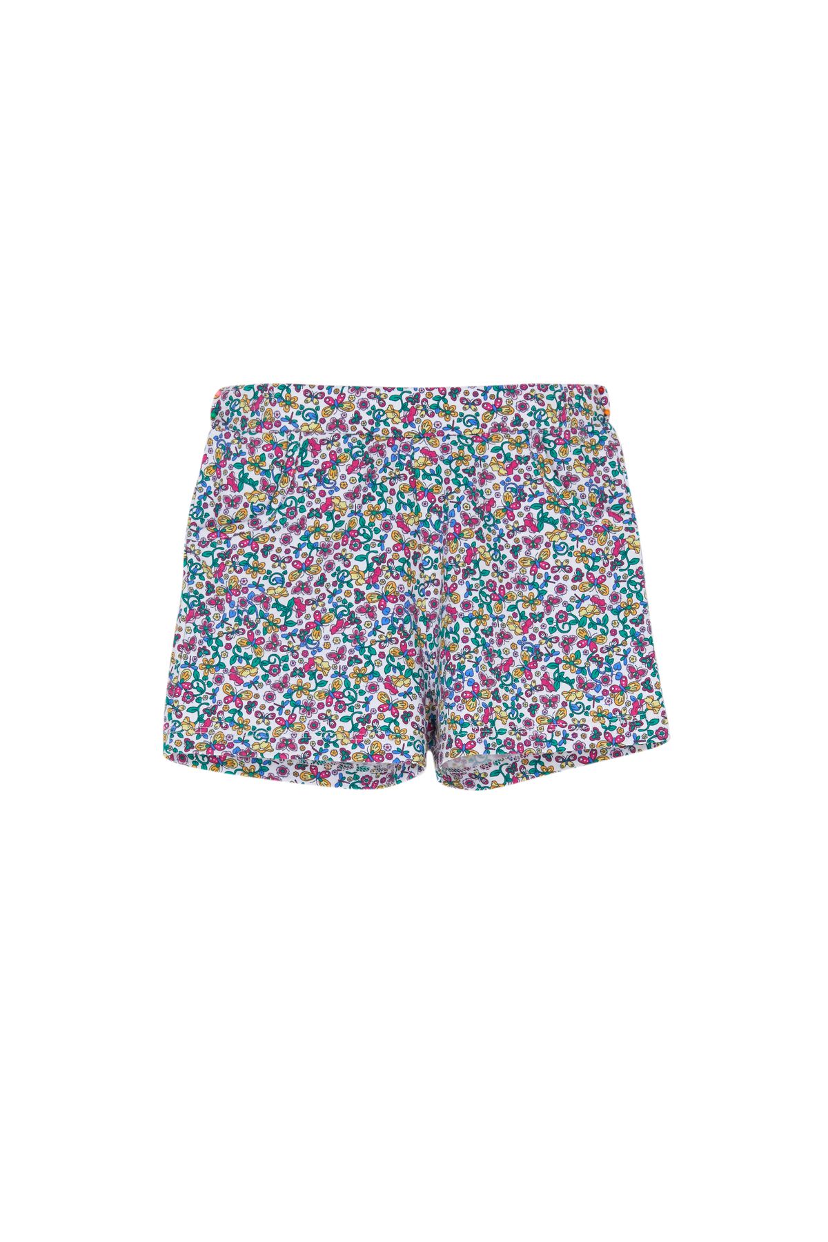 LOVETTI Tiny Butterfly Kız Çocuk Desenli Cepli Şort