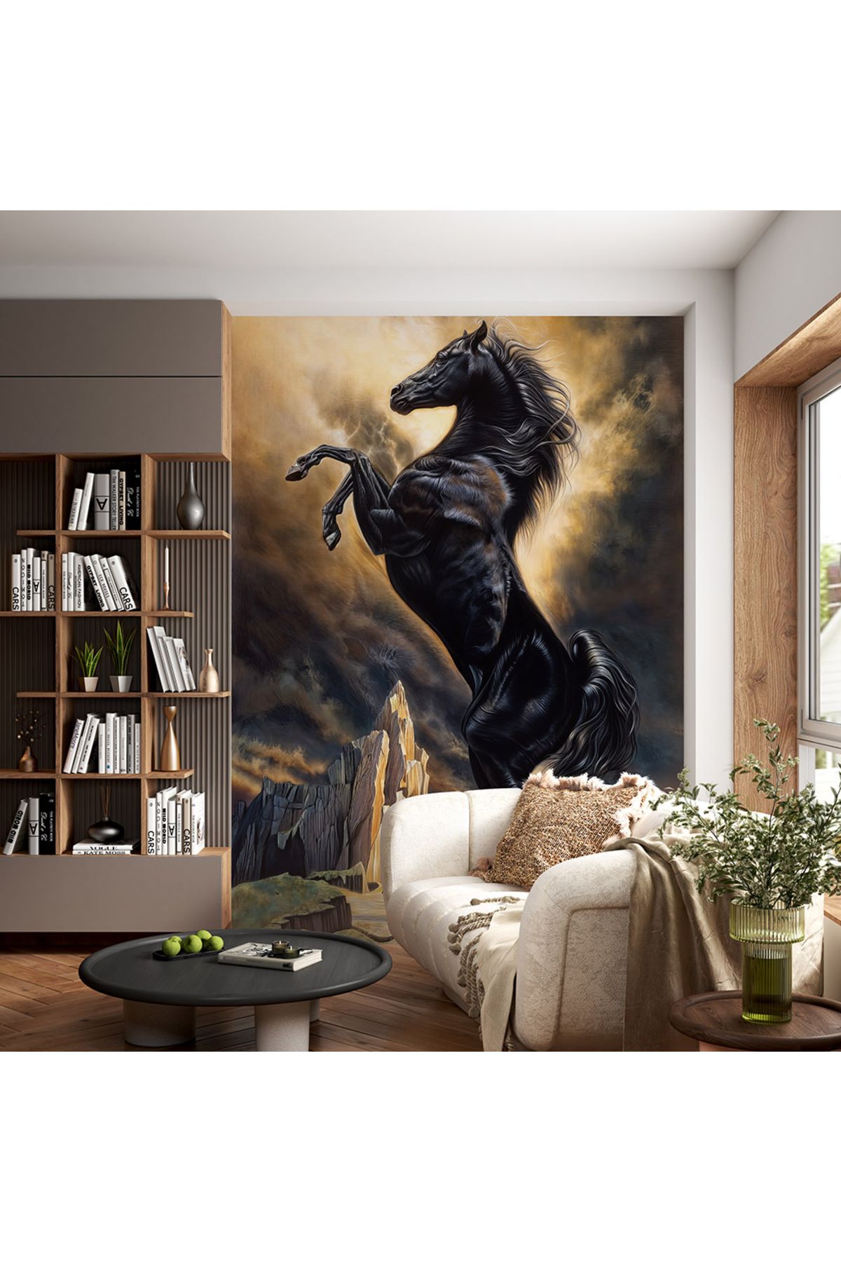 Home Şaha kalkmış at poster duvar kağıdı