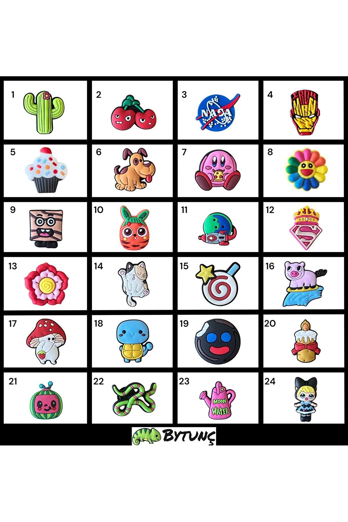 Crocs SÜSÜ 8 ADET İSTEDİĞİNİ SEÇ JİBBİTZ TERLİK SÜSÜ Fiyatı, Yorumları