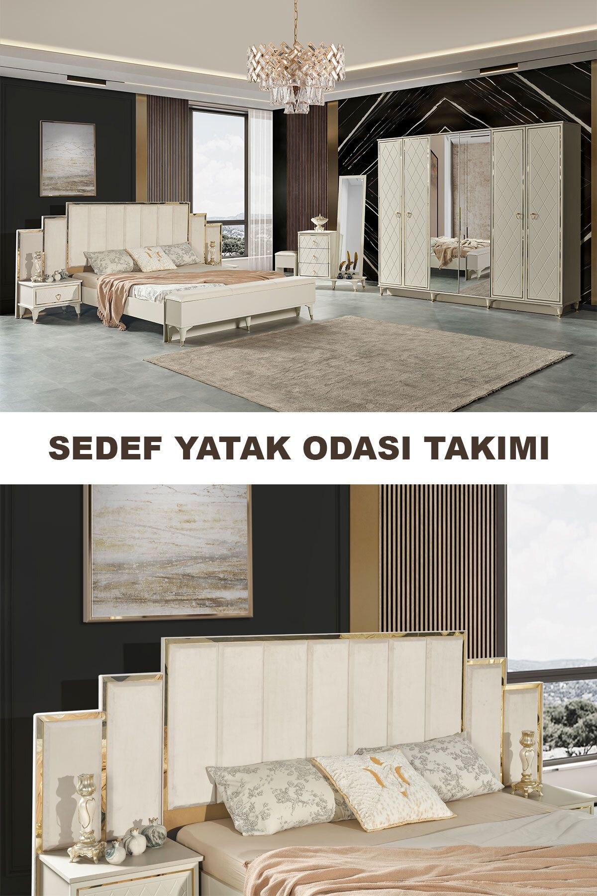 Breda Home Concept Sedef Yatak Odası Takmı