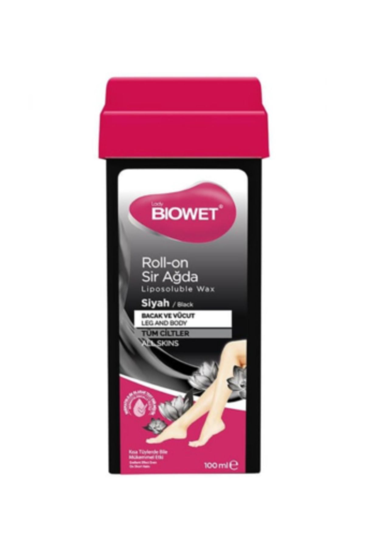 biowet Bıowet Roll-on Sir Ağda Siyah %0 şeker 100 ml
