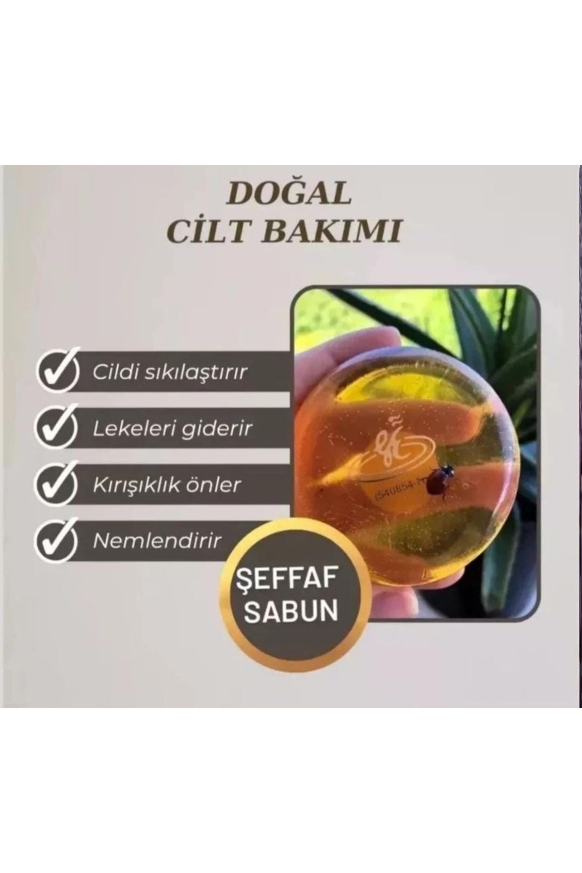 GanoExcel Gano Excel Şeffaf Sabun ( Transparan )