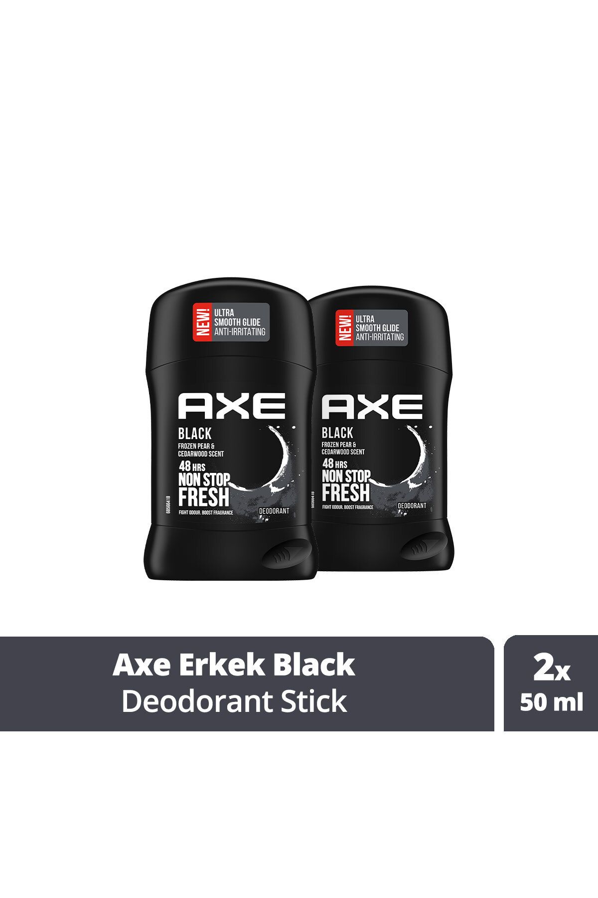 Axe Black Erkek Deodorant Stick 50 ml X2