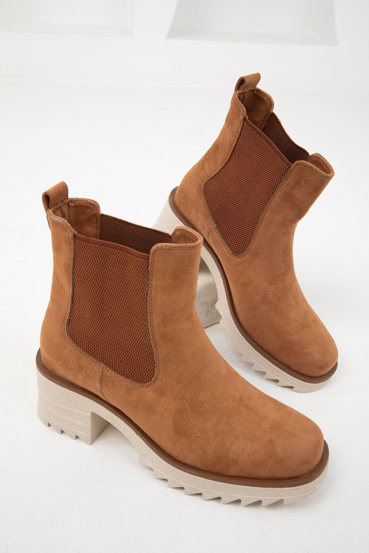 SOHO Taba Süet  Kadın Bot & Bootie 19940