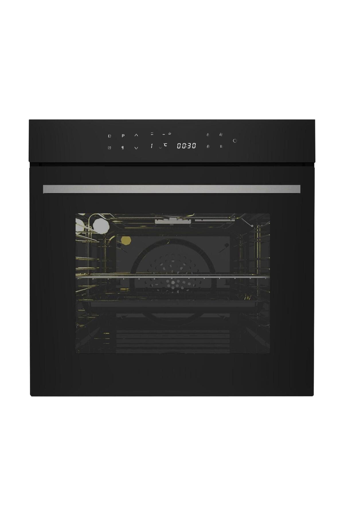 Alveus MFA 829 SİYAH CAM ANKASTRE FIRIN(MULTİ-FONKSİYON)