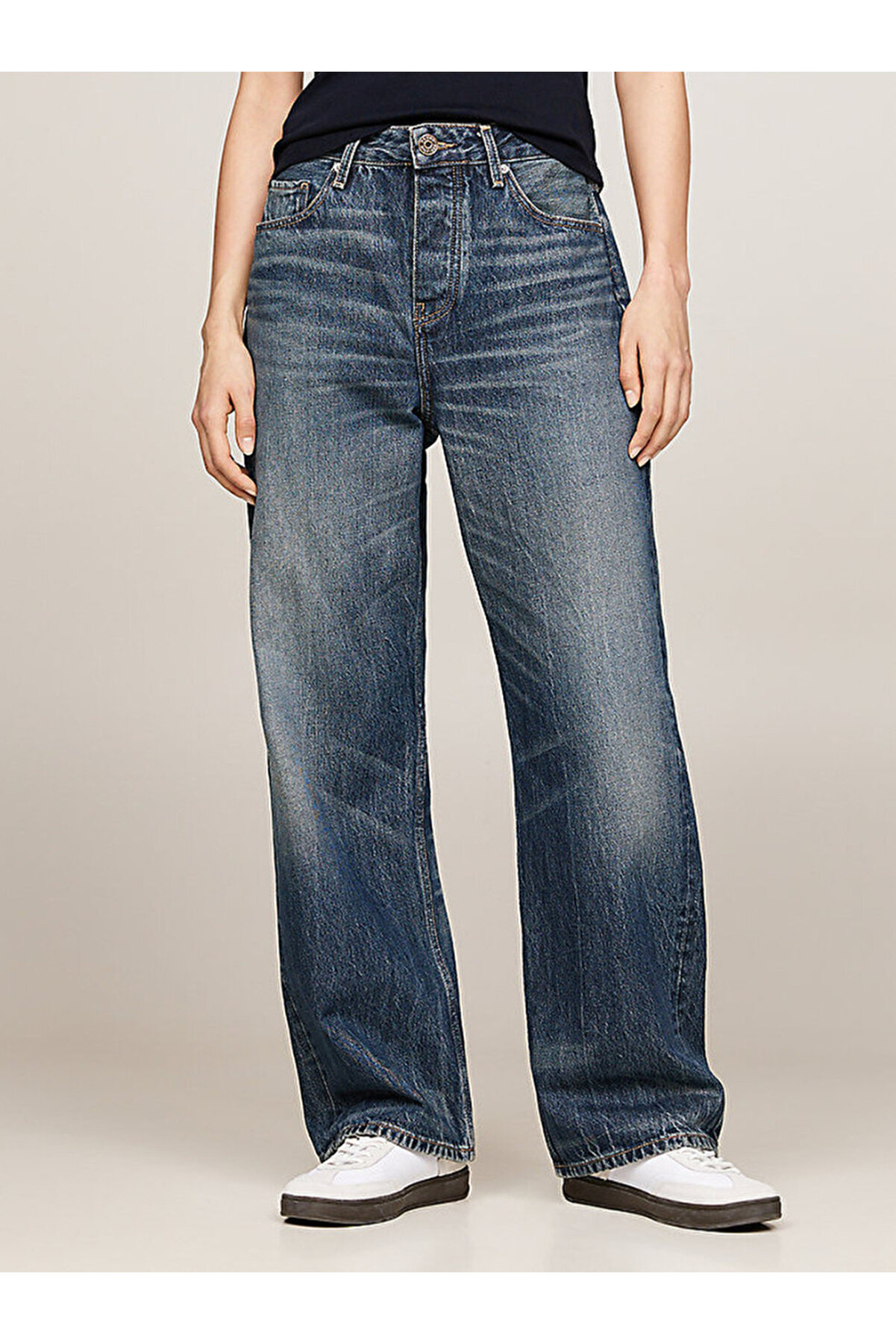 Tommy Hilfiger Mid Rise Loose Straight Leg Jeans Fiyatı, Yorumları