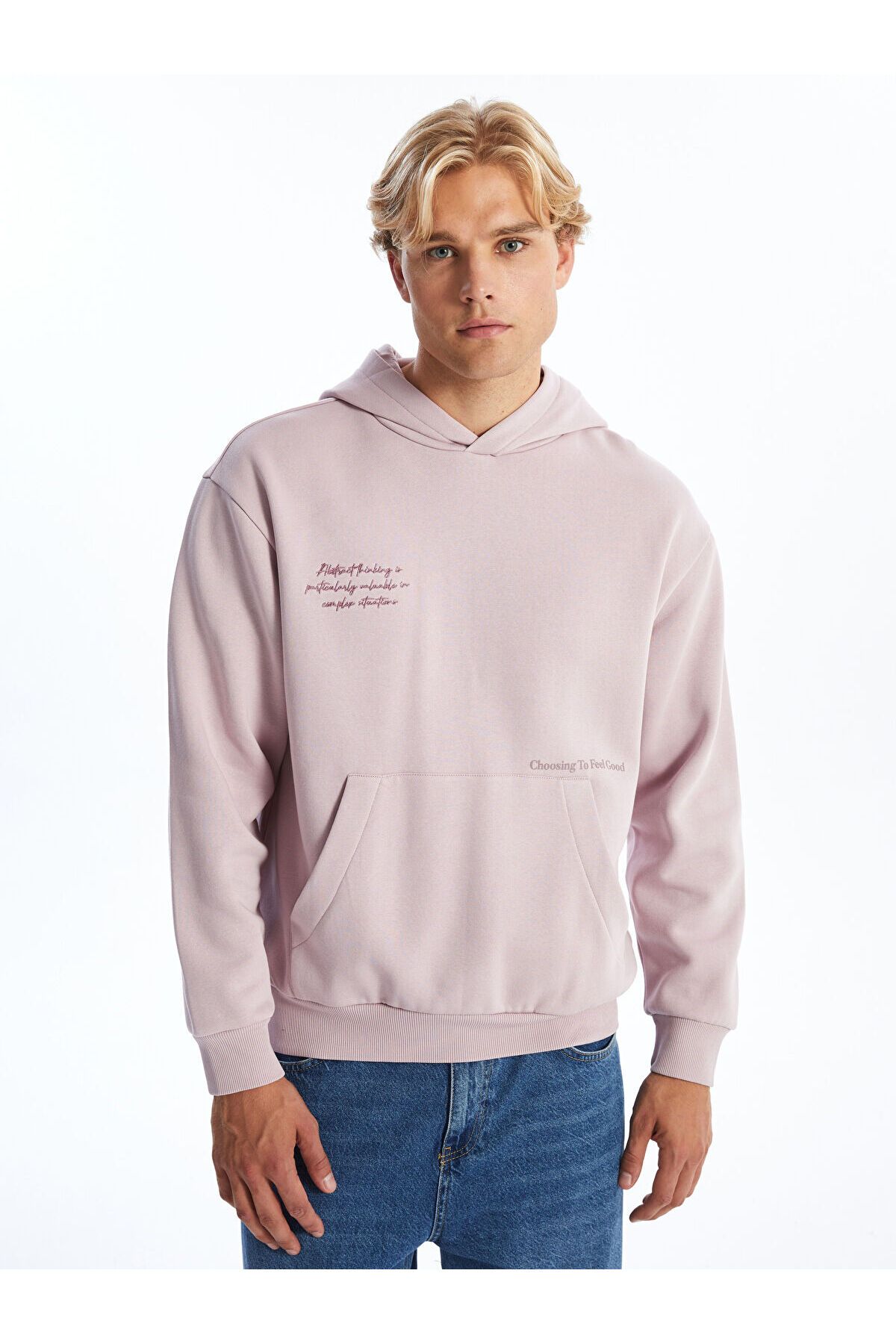 LC Waikiki LCW Uzun Kollu Erkek Hoodie