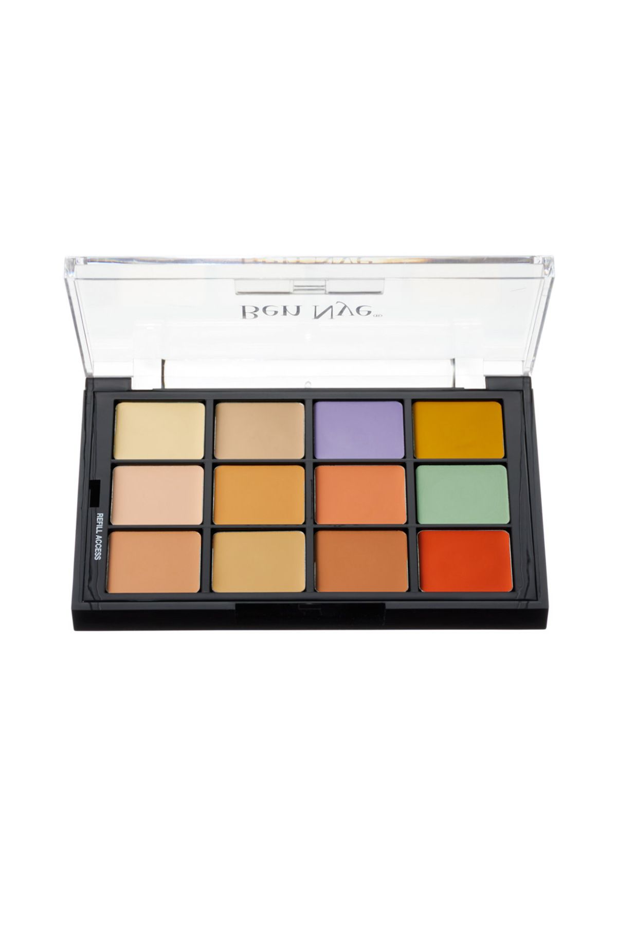 BenNye CONCEALLERS + ADJUSTERS PALETTE ( dövme kapatıcı ve ten nötürleyen palet )